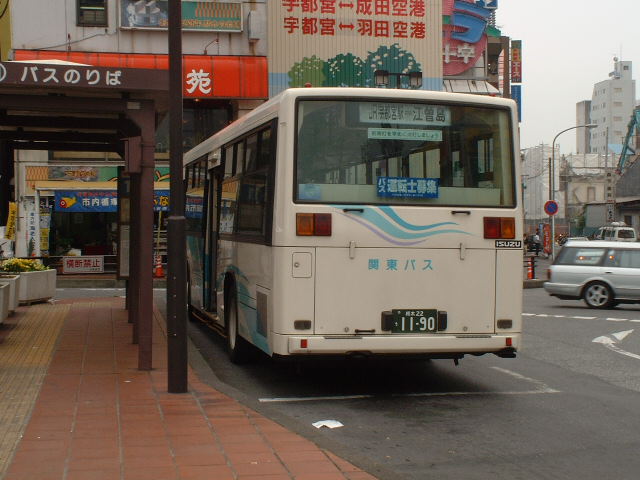 2001年秋の同車、リアウィンドウ下部のステッカーがはがされている